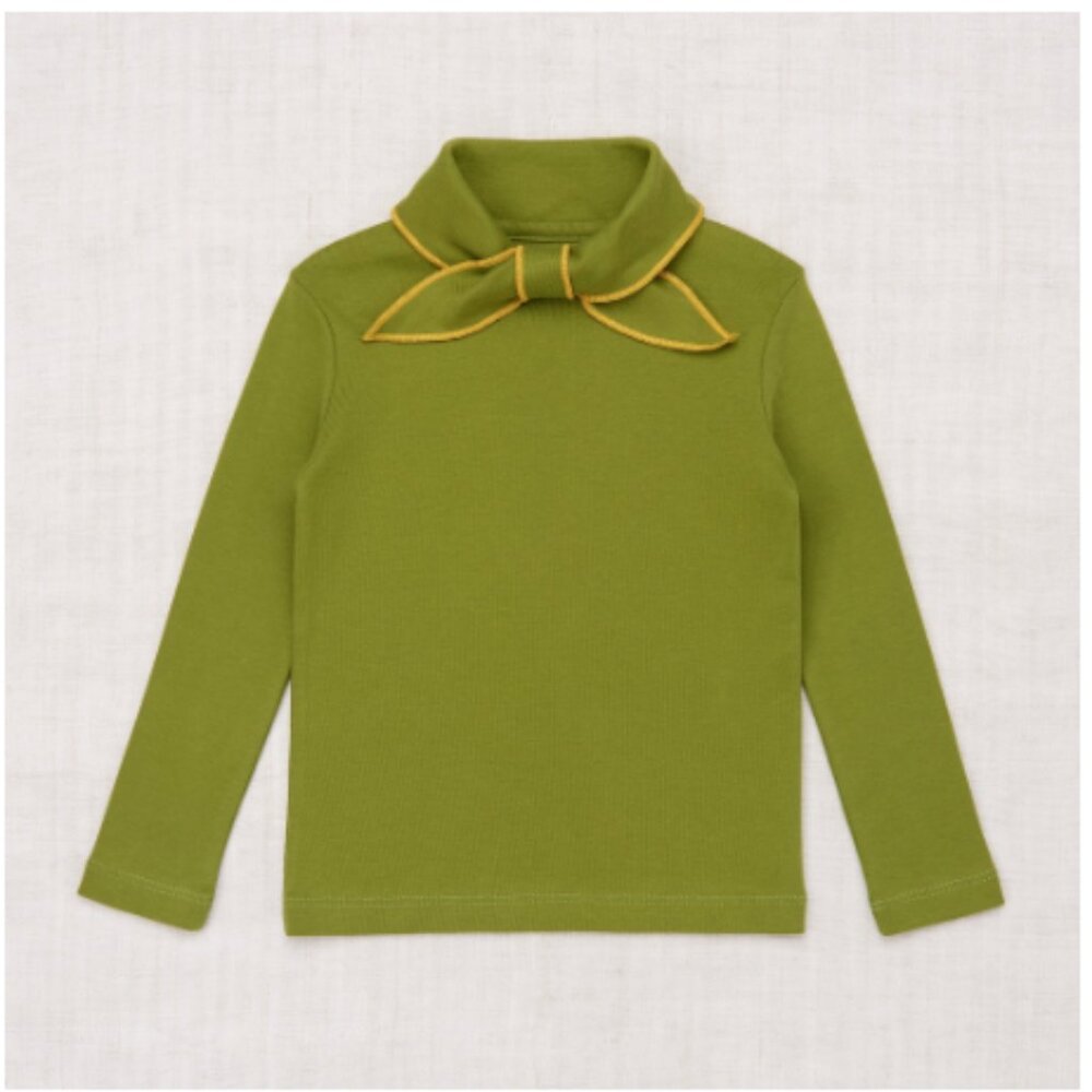 BNWT Misha & Puff Scout Top, basil, 2Y